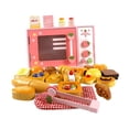 thumbnail image 4 of Juego de cocina de madera para microondas, accesorios de cocina, electrodomésticos de aprendizaje, juguete para juego de imitación para niños de 3 a 8, 4 of 9