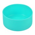 thumbnail image 1 of Uxcell 90mm ID Anti-slip Bottom Sleeve Cover Water Bottle Boot Cyan, 1 of 5