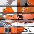 thumbnail image 4 of BISINNA Tienda de campaña para 2/4 personas Tienda de campaña ligera para mochileros Impermeable a prueba de viento Dos puertas Fácil instalación Tiendas de campaña al aire libre de doble capa para ac, 4 of 5