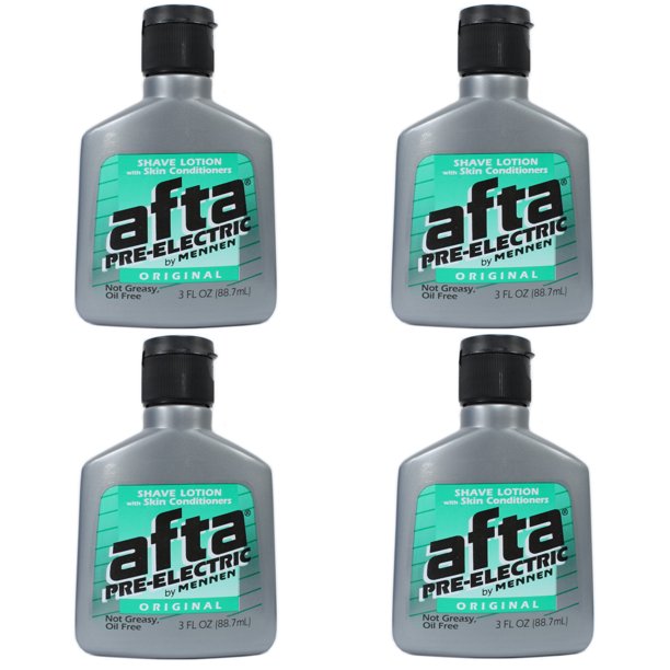 Afta PreElectric Shave Lotion Original 3 oz (Pack of 4)