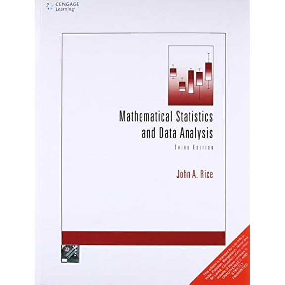 Pre-Owned Mathematical Statistics and Data Analysis, 9788131501832, 8131501833, Paperback, 3 edition