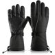 thumbnail image 3 of Greeniant 1 par de guantes impermeables para ciclismo, guantes de invierno con pantalla táctil para bicicleta, para exteriores, a prueba de viento, para Ciclismo negro+reflectante XL Greeniant OD002045-06, 3 of 6