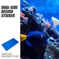 thumbnail image 4 of GAXIRE Aquarium Background Paper Blue Double Sided Fish Tank Wallpaper Durable Stylish, 4 of 8