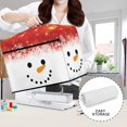 thumbnail image 6 of HELLHERO Gradient Snowman Sewing Machine Dust Cover with Handle 17.7x8.6x12.5 Inch Fits All Sewing Machines, 6 of 8