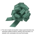thumbnail image 4 of Uxcell 5pcs 5 Inch Large Pull Bow Glitter Gift Wrapping Big Pull Bows Ribbon Green, 4 of 6