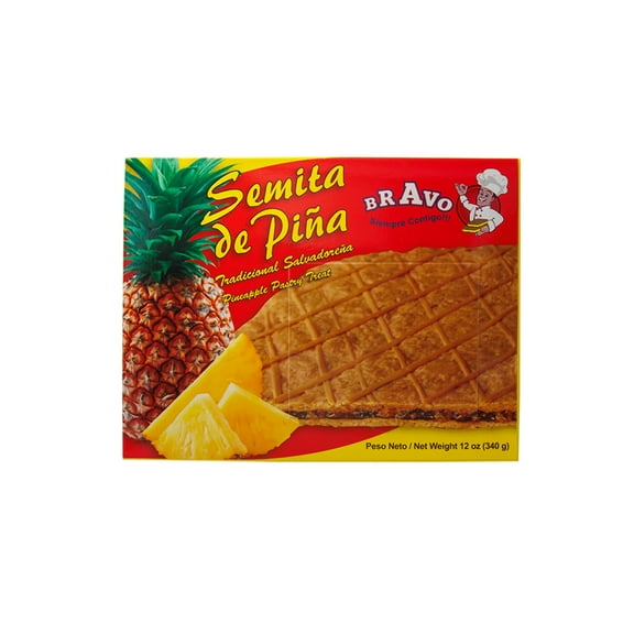 Semita de Piña – Pan Dulce Relleno Tradicional | 12oz