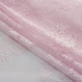 thumbnail image 6 of Yipa Single Curtain Panel Grommet Voile Window Curtain Floral Tulle Window Drape Eyelet Ring Top Sheer Curtain Valance Pink W:55"x L:89", 6 of 8