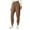 Black, variant on Scrub Pants For Women Solid Color Cargo Jogger Bottoms with 4 Pockets Lightweight, Ultra Soft Stretch Fabric