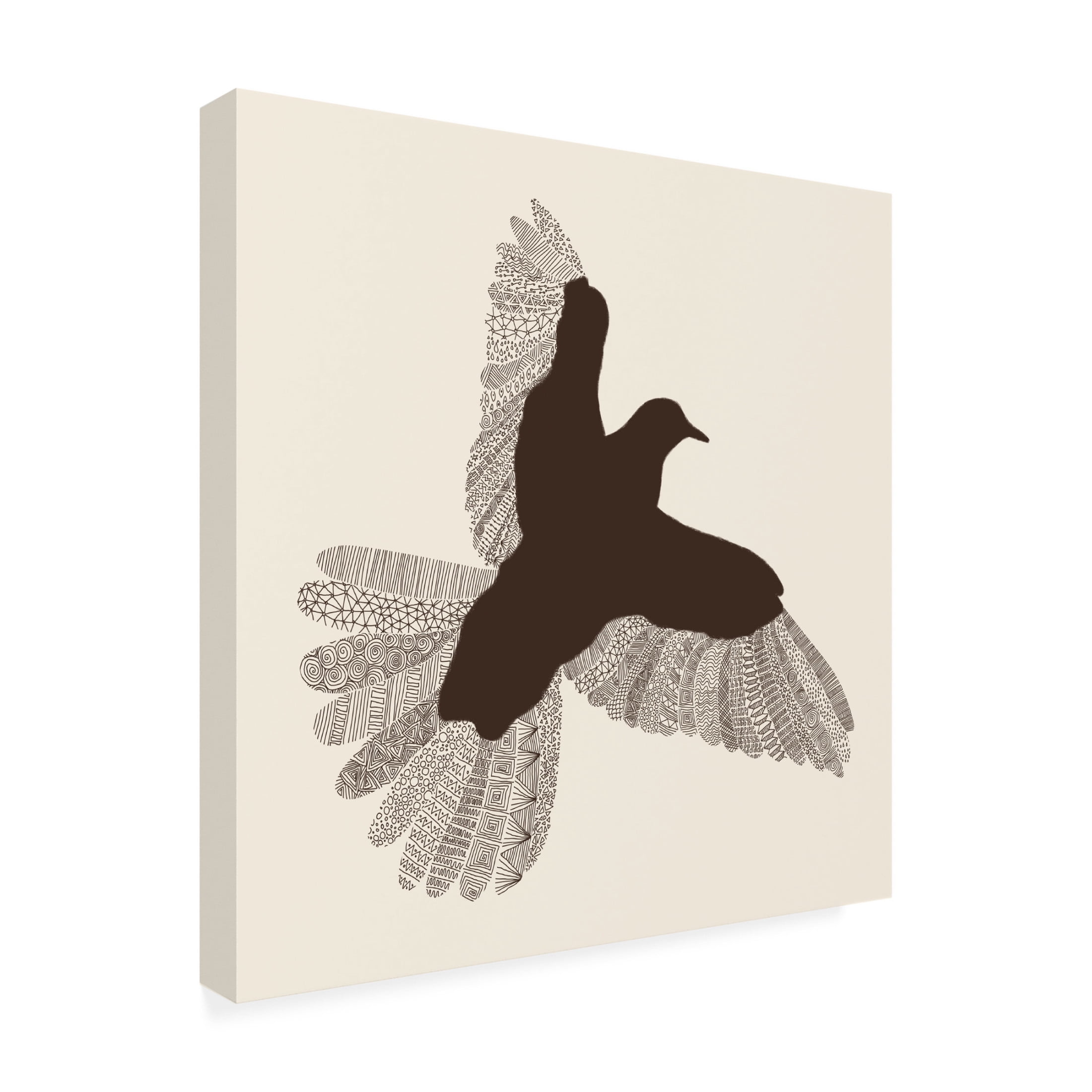 Trademark Fine Art Florent Bodart Bird Canvas Wall Art