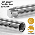 thumbnail image 4 of Renwick 45mm 2-Mode Dance Pole With 6.9-9' Height Adjustment, Silver, 4 of 11
