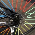 thumbnail image 3 of NIBOLOG 12Pcs Bicycle Spoke Skins Wraps Night Riding Universal Easy to Install Road Mountain Bike Colorful Wheel Decoration Reflectors, 3 of 8