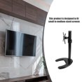 thumbnail image 3 of OULII Single Monitor Mount TV Support Stand Rack Black Aluminum Alloy 1Pcs, 3 of 8