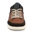 thumbnail image 6 of Territory Mens Pacer Casual Lace-up Leather Sneaker, 6 of 9