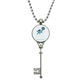 thumbnail image 1 of Universo y Alien caminata espacial Colgante Collar Vintage Llavero Plata Joyas Unbranded  M, 1 of 3