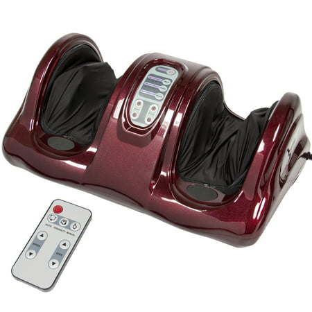 Best Choice Products Therapeutic Shiatsu Foot Massager Kneading and Rolling for Foot, Ankle, Nerve Pain w/ High Intensity Rollers, Remote Control, 4 Programs, 3 Massage Modes - (The Best Penis Massage)