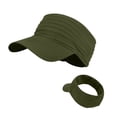 thumbnail image 4 of CFMIURAN Women Sun Visor Hat, Sports Sun Visor for Men Women Lightweight Packable Stretchy Hats for Running Tennis, 4 of 6