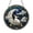 Acrylic 3.5 Inch, variant on Cat on Crescent Moon Stained Glass Suncatcher Window Hanging Decor, Cute Feline Starry Sky Decorative Glass Style Window Panel, Fantasy Night Theme Art Ornament for Home Window Decoration