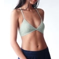 thumbnail image 4 of VLOOCKLW Bralette Women Deep V Wireless Support Push Up Soft Stretchy Fabric Comfortable Full Coverage Daily Wear Bra for Female, 4 of 7