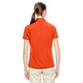 thumbnail image 3 of Team 365 Womens Charger Performance Polo TT20W 3X-Large Orange, 3 of 3