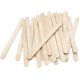 thumbnail image 1 of Palitos de helado ZHAOCHENG 200 palitos de helado de madera natural de 4,5 pulgadas de largo, 1 of 5