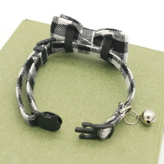F-Cute Cat Collar Small Puppy Cat Dog Collars Bow Kitten Collar Bowknot Necklace w G4569