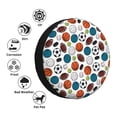thumbnail image 4 of Gukieu Color Balls Print Car Tire Cover, Adjustable Waterproof and Dustproof Tire Protection Cover, Suitable for SUV, Truck, Van-17 inch, 4 of 6