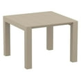 thumbnail image 7 of Compamia Air Extension 5 Piece Dining Set Taupe, 7 of 7