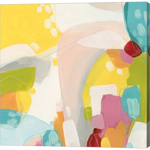 Chroma II by June Erica Vess, Canvas Wall Art, 24W x 24H