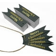 thumbnail image 3 of Inkdotpot Real Gold Foil Merry Christmas Tags Favor Hang Paper Tags 50 Pieces, 3 of 6