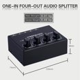 thumbnail image 5 of Wisewang Signal for Amplifier Allocator 1 In 4 Out Distributor Front Stereo Premium Type1 2Set, 5 of 5