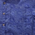 thumbnail image 4 of Yiume Casual Hawaiian Shirt Blue Stylish Shirt For Men Short Sleeve Button-down Shirt Affordable Shirt, 4 of 8