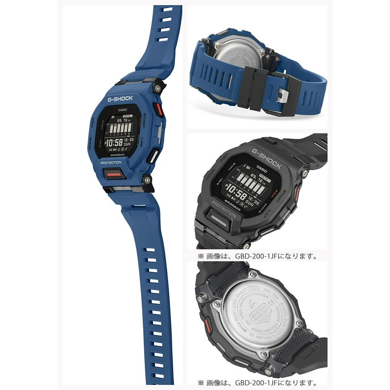 Casio GBD-200-2ER G-Shock Men's 46mm 20ATM - Walmart.com Casio GBD-200-2ER G-Shock Men's 46mm 20ATM - Walmart.com