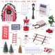 thumbnail image 1 of Casa de muñecas de Navidad en miniatura XUQIANG Hada de Dientes madera elfo encantado decoración de jardín, 1 of 5