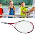 thumbnail image 4 of Aluminum Tennis Racquets, Single Hole Channel Construction Split Racquet Head Lightweight Tennis Racket  for Primary Intermediate Training, 4 of 8