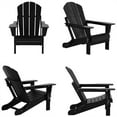 thumbnail image 3 of Paradise Outdoor Folding Poly Adirondack Chair (Set of 4), 3 of 7