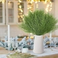 thumbnail image 6 of JLFNYA 12 Pcs Pine Branches,13.8 Inch Artificial Christmas Branches,Faux Greenery Stems DIY Crafts Faux Christmas Norfolk Branches for Xmas Indoor Outdoor Home Decor, 6 of 8