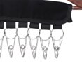 thumbnail image 3 of Cloth Hanger, With 10 Clips 2Pcs/Set Portable Lightweight Travel Cloth Hanger, Multi-Purpose For All Hats Baseball Hat Or Sun Hats, 3 of 8