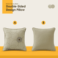 thumbnail image 4 of Supdurplus Outdoor Sunbrella Decorative Pillows Pack of 4, 18" x 18" Outdoor Pillow Set for Couch Bed Throw Patio Sofa, Allure Dusk, 4 of 8