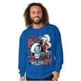 thumbnail image 5 of The Smurfs Kanji Peep The Drip Sweatshirt for Men or Women Brisco Brands L, 5 of 6