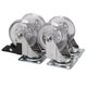 thumbnail image 2 of 4 X Heavy Duty 75mm Swivel Wheels Trolley Furniture Caster With Brakes - Load Capacity 100kg Per Wh, 2 of 5