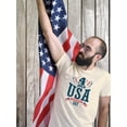 thumbnail image 2 of July 4Th Independence Day U.S. T-Shirt Men -Image by Shutterstock, Male 5X-Large, 2 of 4