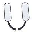 thumbnail image 4 of 4 Pedazos Ajustable Retrovisores Laterales Espejos para Motocicleta Ligero Espejos Aluminio para Harle Macarena Mini espejos ovalados de motocicleta, 4 of 8