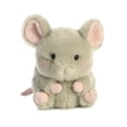 thumbnail image 5 of Ratón de peluche Aurora Round Rolly Pet Frisk Mouse, 12 cm, gris, 5 of 5