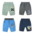 thumbnail image 4 of WOLLED Kids Boys Casual Shorts 2 Pack Toddler Cartoon Print Five Points Shorts for 1-9 Years, 4 of 8