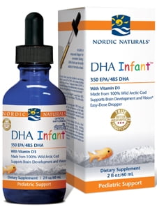 Nordic Naturals Pro DHA Infant Liquid with Dropper, 1050 Mg, 2 Fl Oz