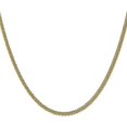thumbnail image 2 of Avariah Diamonds 14K Yellow Gold 2.8mm Semi-Solid 3-Wire Wheat with Lobster Lock Chain - 24", 2 of 8