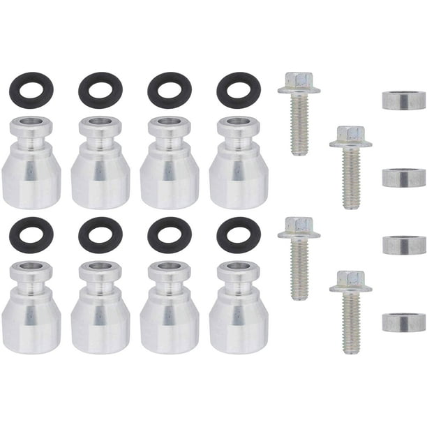 Fuel Injector Spacer Set of 8 Truck Intake Manifold to LS3 Injector