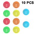 thumbnail image 1 of Paquete de 10 pantallas y desodorantes para orinales: pantalla para orinales, fragancia fuerte, menos salpicaduras, suciedad, perfumado Se adapta a la mayoría de los orinales WD.WDQZL Hogar, 1 of 4