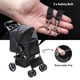 thumbnail image 4 of Foldable Pet Stroller Portable Dog Cat Trolley Breathable Carrier for Dog Kitten Travel Walking Outdoor Cat Dog Accessories ShopWise Round, 4 of 10