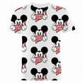thumbnail image 2 of Mickey Maus Disney 3D Druck männer camisetas Sommer Cartoon Anime Kleidung Für Kinder Mode Streetwear Frauen T Tops xuanjing unisex, 2 of 2